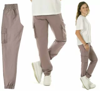NOHAVICE OVERSIZE STYLE DIEVČENSKÉ, č.128-170 LILA